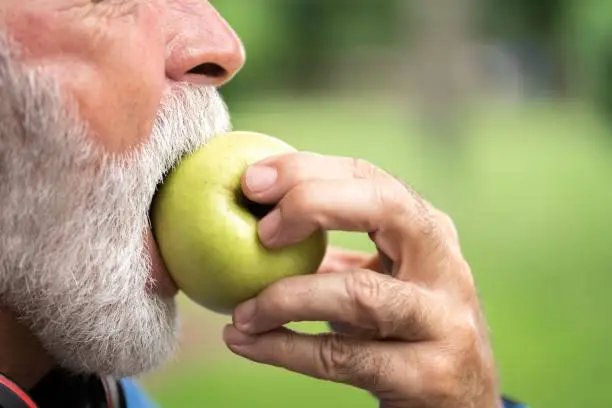 appeltje eten is gezond